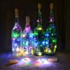 15/20 LED Wine Bottle Cork Lights Silver Wire for Wedding Festival Party Decor