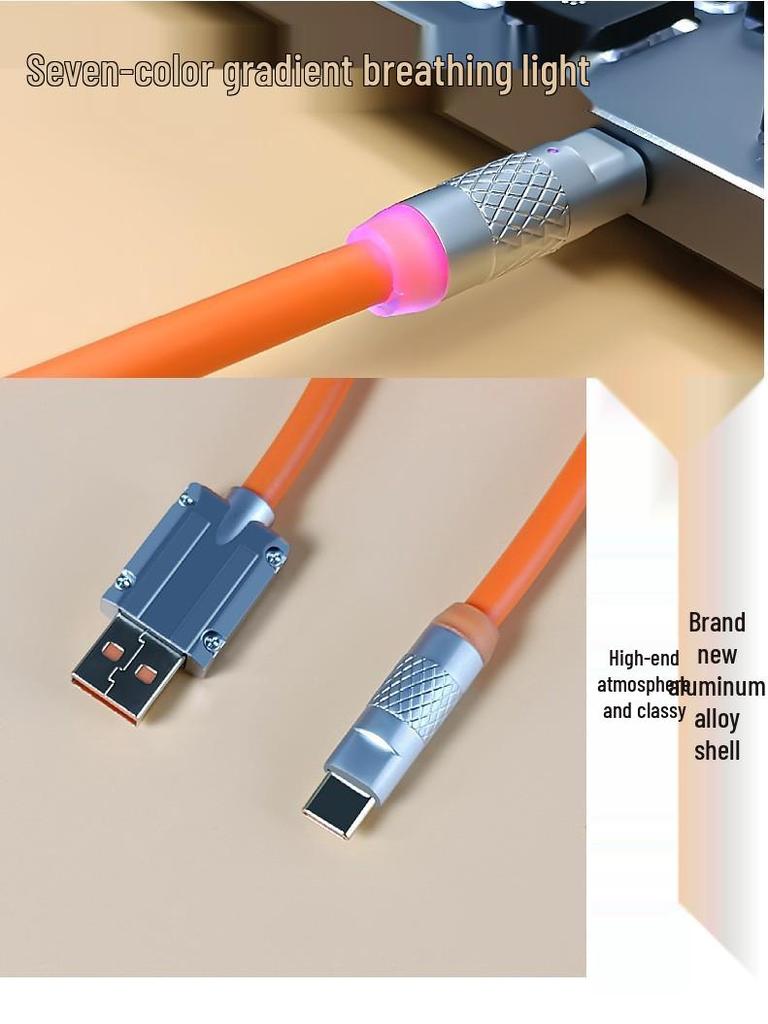 Механическая клавиатура 8K RGB с магнитными переключателями, быстрозаряжаемый витой PU-кабель Aviator для передачи данных