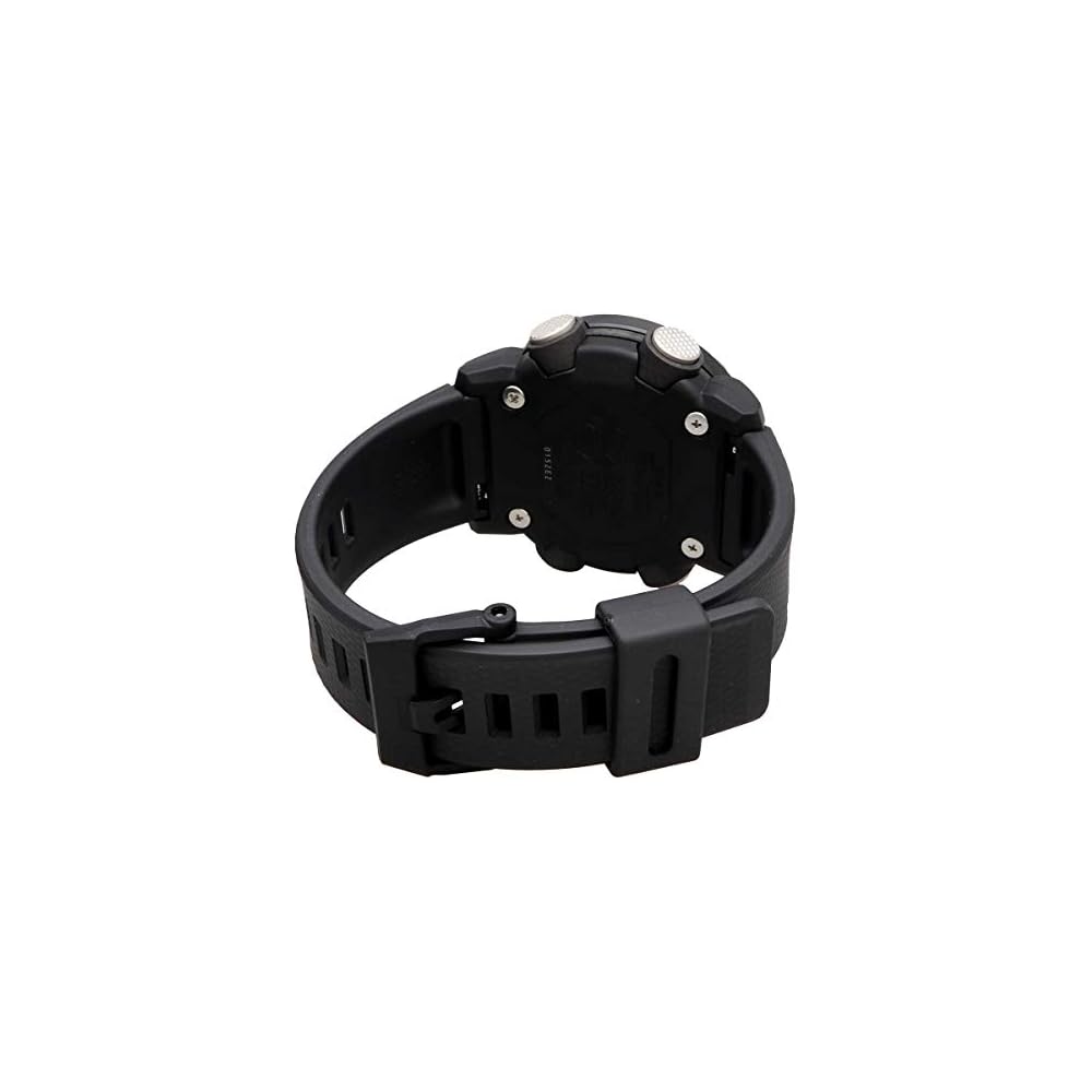 Casio G-Shock GA-2000S-1A Analog-Digital Watch Black Carbon Resin 20 Bar Water Resistant