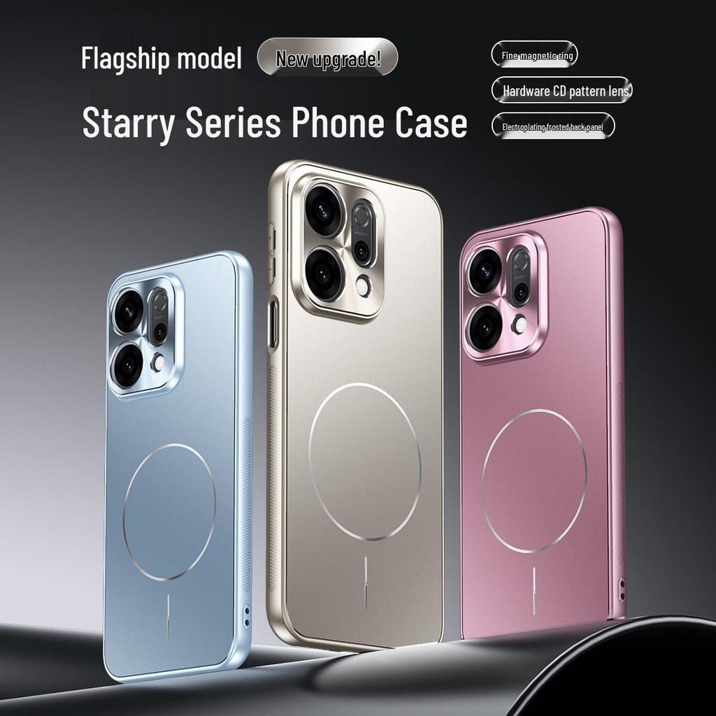 Чехол для телефона Oppo Reno14/Reno14 Pro с полной защитой от падений, защитой камеры и поддержкой беспроводной автомобильной зарядки