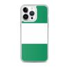 Coque iPhone - Nigeria - Drapeau - Souple - Multicolore - TPU Transparent