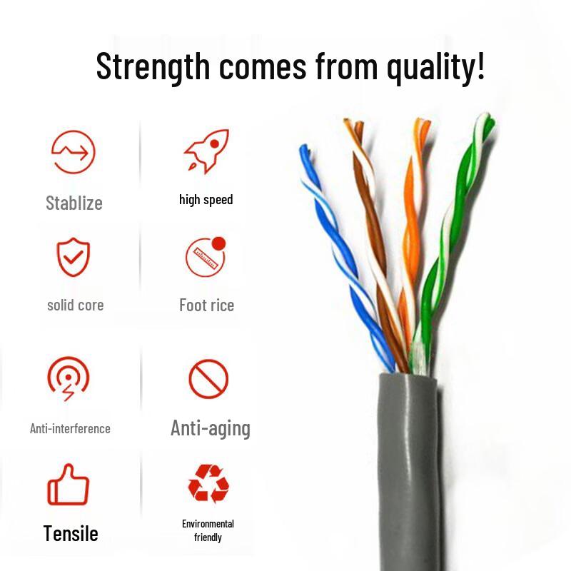 Shenbei Cat5e UTP Ethernet-кабель из бескислородной меди