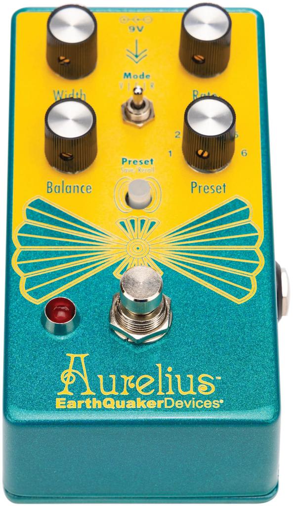Устройства Earthquaker Aurelius Chorus Желтый Зеленый Трехголосный