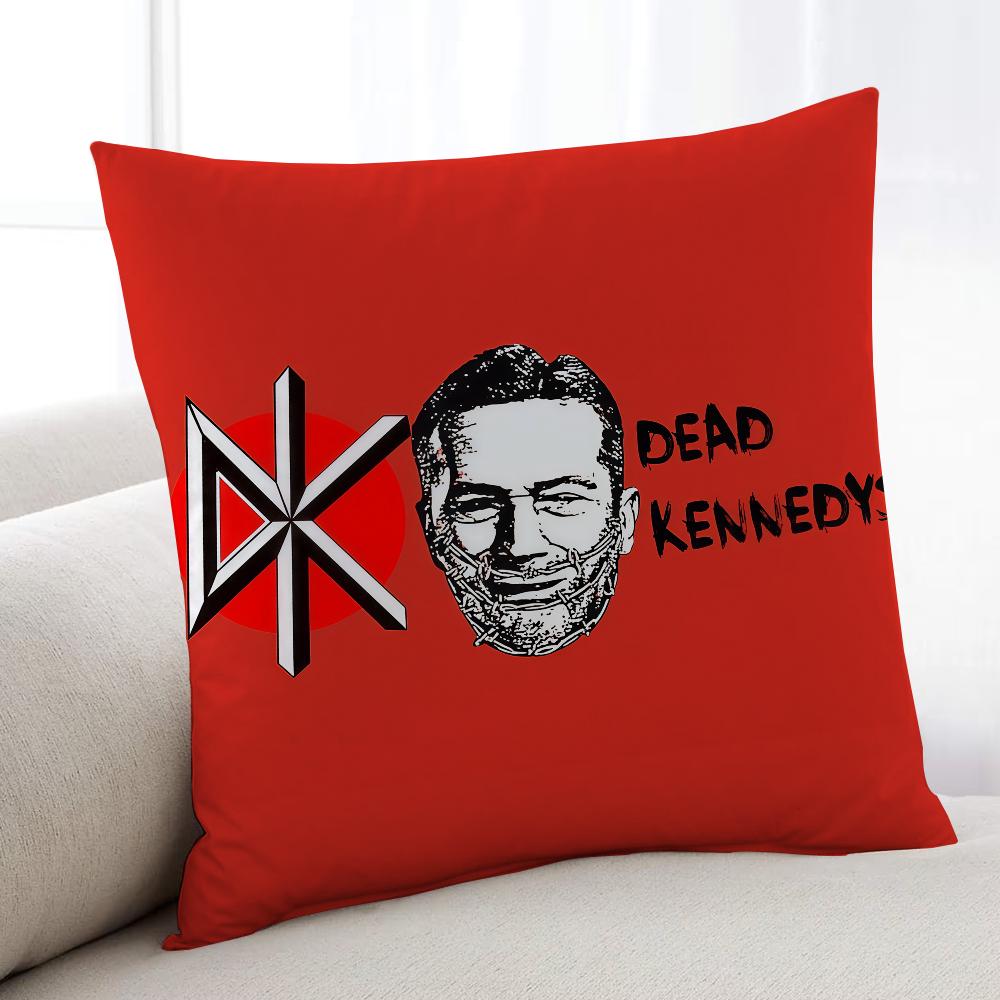 DDead Kennedys Музыкальная группа Наволочка для подушки Домашнее постельное белье Диван Гостиная Наволочка Простая Мягкая Кожаная Наволочка для подушки Подарок на вечеринку