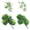 Plastic For Wedding Ornaments Garden Home Decorations Branches Silk Cloth Bamboo Leaf Plant Leaves