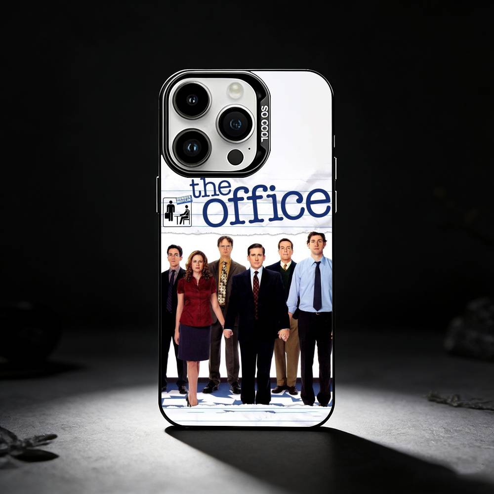 Чехол для телефона O-Offices Hot Tv Show для iPhone 17,16,15,14,13,12,11 Plus,Pro Max,XS,Цветной серебристый чехол для телефона