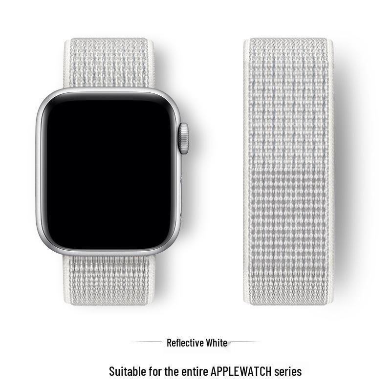 Нейлоновый плетеный ремешок для Apple Watch Ultra, Series 9-4