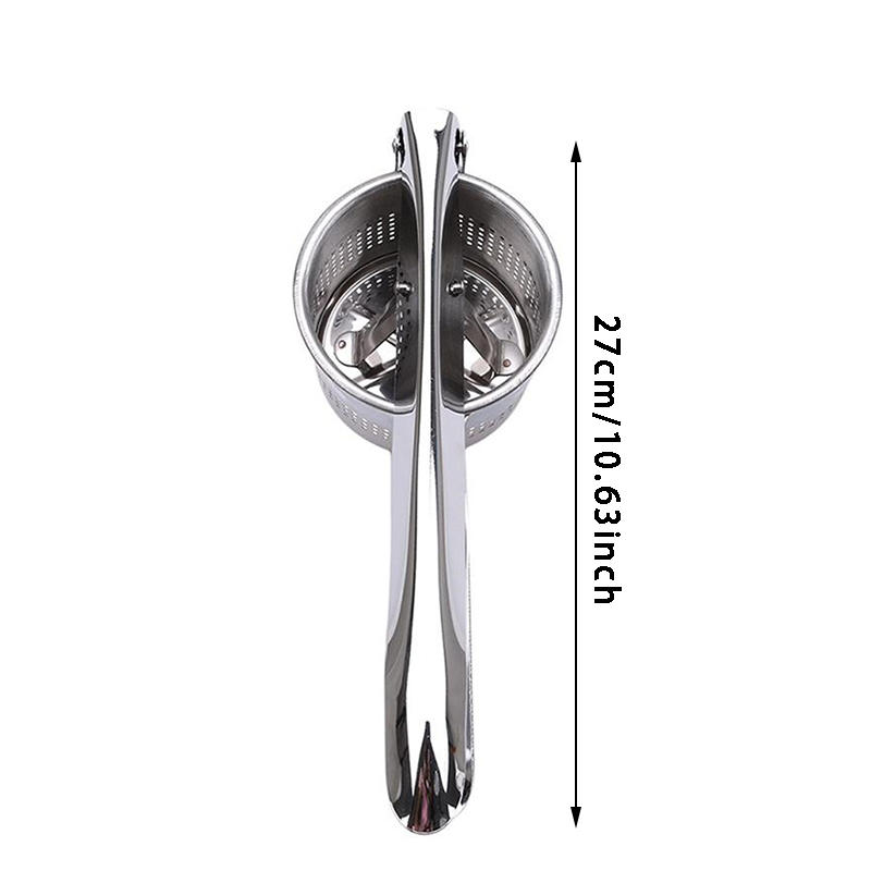 Многофункциональная ручная соковыжималка для лимона с боковым отверстием, соковыжималка из нержавеющей стали, пресс для чеснока, инструмент для коктейлей и бара