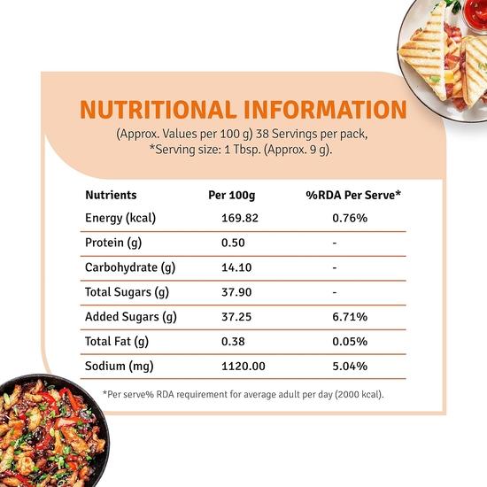 Соусы VEEBA, соус чили с орегано, 350 грамм