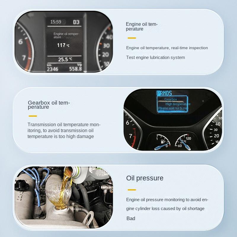 Универсальный автомобильный HUD, цифровой OBD-спидометр, система сигнализации превышения скорости