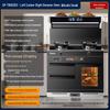 Smart Energy-Saving Cooktop with Smoke & Stove Extinguisher, Voice & Motion-Activated Auto-Cleaning