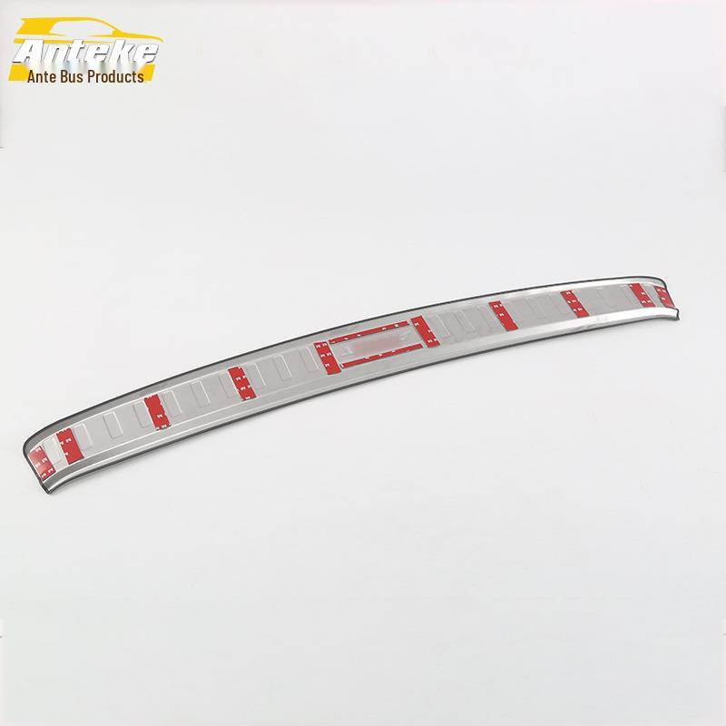 Защитная накладка заднего бампера из нержавеющей стали для моделей Tiida 16-го года – Аксессуар для защиты багажника