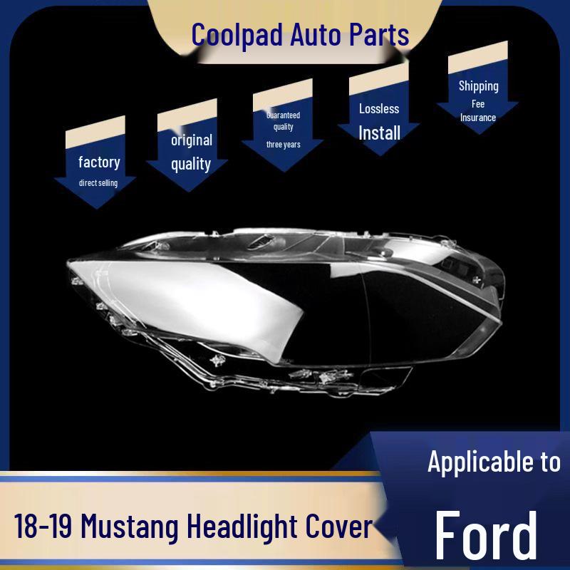 Ford Mustang Headlight Cover: New Lamp Shell 2018-2019 Models