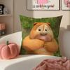Мультяшная наволочка для подушки BBoonie BBears, короткий плюш, скрытая молния, для дивана в гостиной