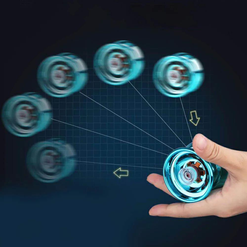 4 цвета Kids Magic Yoyo, отзывчивый высокоскоростной алюминиевый сплав Yo-yo, токарный станок с ЧПУ с прядильной нитью для мальчиков и девочек