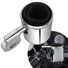 Chrome Adjustable Cup Holder For Harley Touring Sporster Dyna Softail Breakout ATV Universal Motorcycle 22mm To 32mm Models