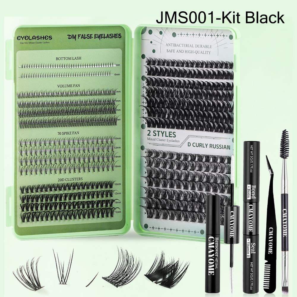 551 шт. набор для наращивания ресниц «сделай сам», индивидуальный комплект для начинающих