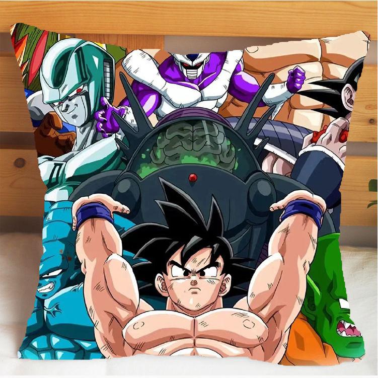 Наволочки на тему Dragon Ball: Дизайн аниме-персонажей для максимального фанатского декора Аниме-периферийные украшения в подарок