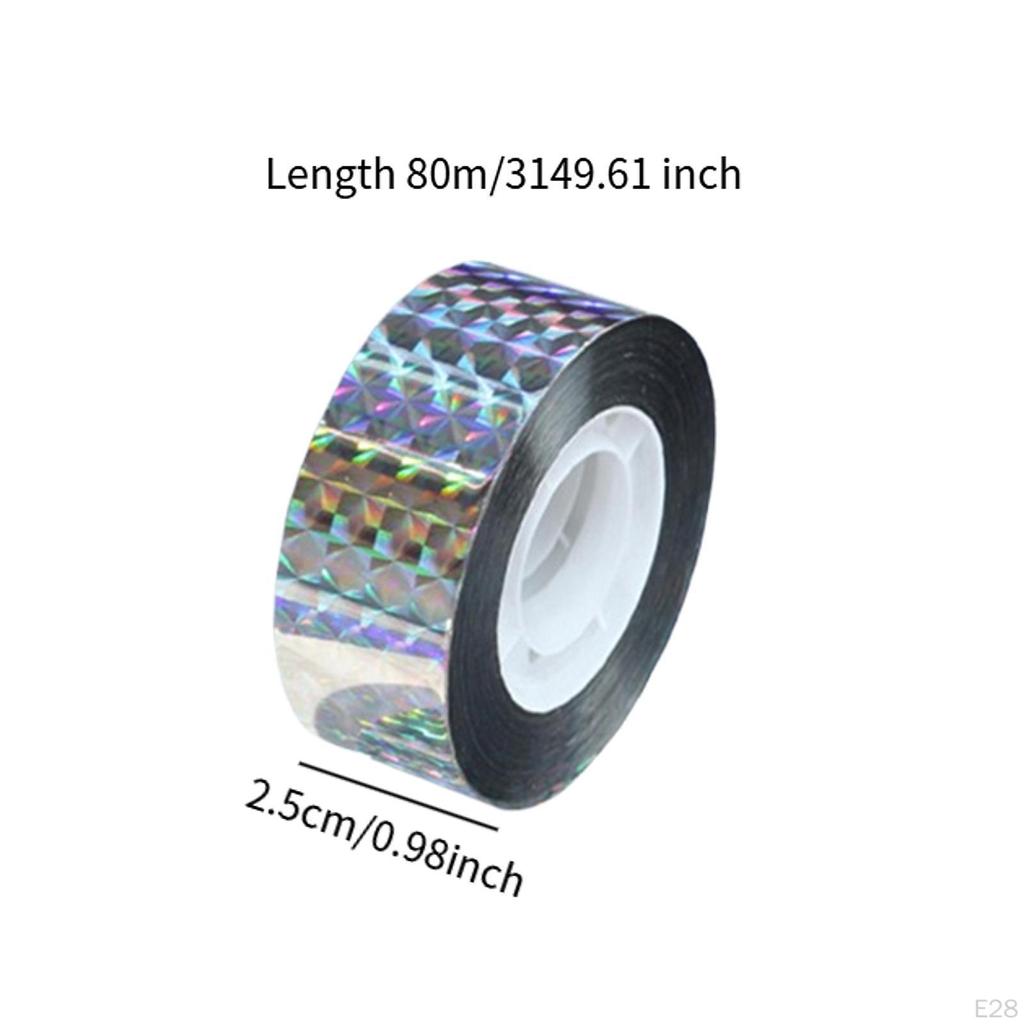 Лента для отпугивания птиц, светоотражающая, предотвращает нападение птиц, двухстороннее средство отпугивания