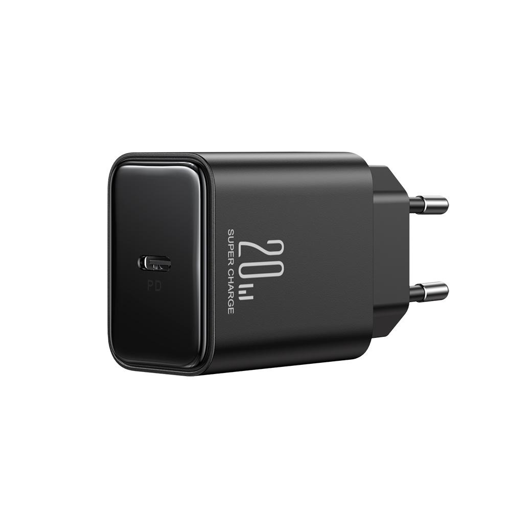 Joyroom 20W USB-C PD Fast Charger Black JR-TCF06