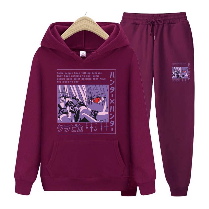 Sports Hoodiespants Casual Suit Two Piece Set Printing Men Womens Hoodies Tracksuits Jogger Pants Thick Warm Clothes Men