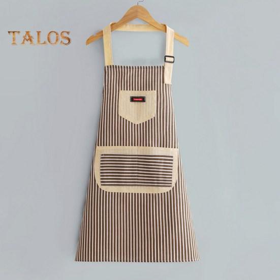 Женский фартук с регулируемым ремешком, маслостойкий корейский стиль, милый фартук с легко чистящимся ремешком для выпечки