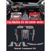 Anti-scratch Car Interior Center Console Media Dashboard Navigation TPU Protector Film For MAZDA CX-30 2020 2021 2022 2023 2024