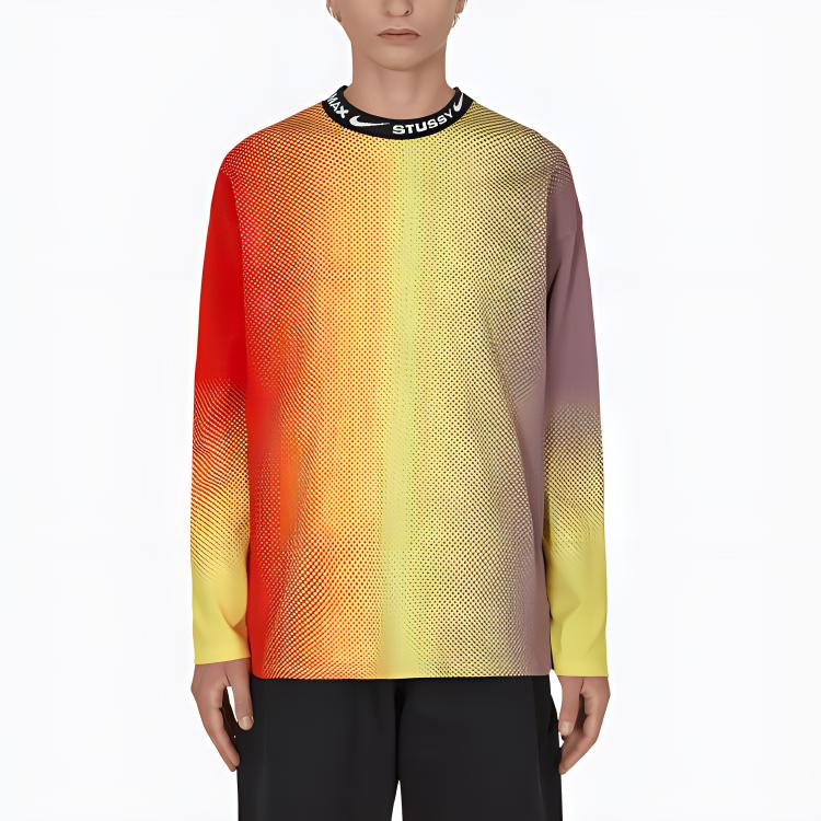 Nike X Stussy NRG Топ с длинными рукавами Разноцветные топы унисекс Разноцветные DO5308-902