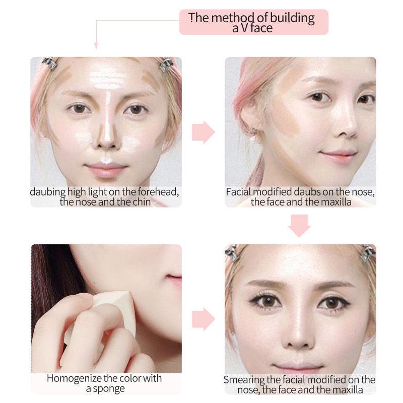 Женский хайлайтер, консилер для лица, бронзеры, хайлайтер, ручка, косметический 3D макияж, контурный стик