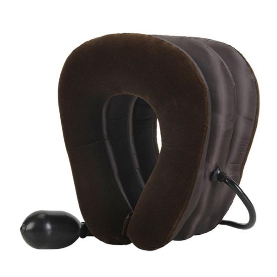 Растяжитель шеи, надувной шейный бандаж для облегчения боли в шее, регулируемая подушка для вытяжения шеи, устройство для вытяжения шеи для облегчения мышечных спазмов