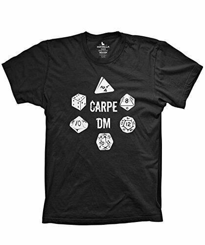 Футболки Guerrilla Carpe Dm Funny Carpe Diem Parody Dice Holiday Gamer Футболки унисекс