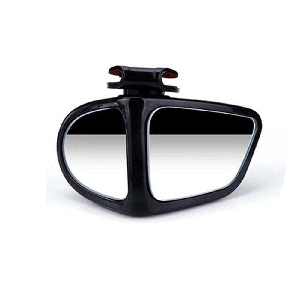 360-градусное HD автомобильное зеркало для слепых зон, вращающееся регулируемое 2-стороннее широкоугольное внешнее автомобильное зеркало заднего вида, парковочное зеркало