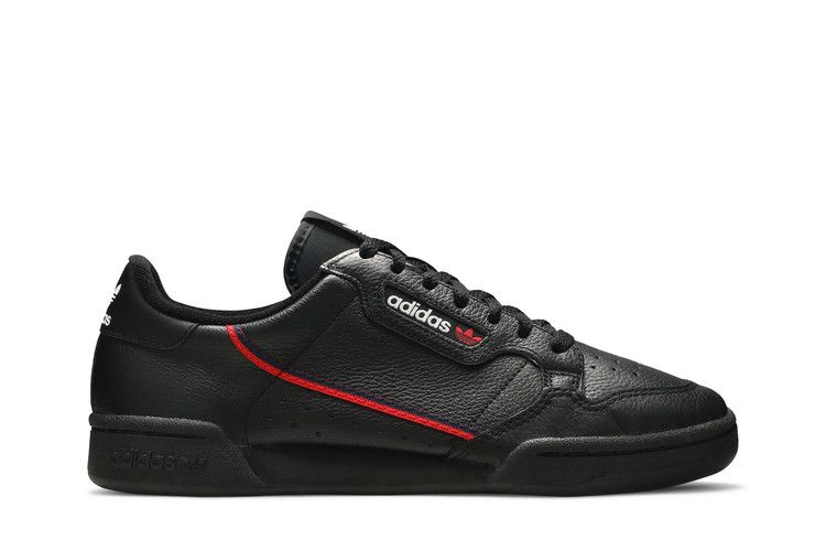 Мужские кроссовки adidas Continental 80 Черный Алый Красный Core Black/Scarlet/Collegiate Navy