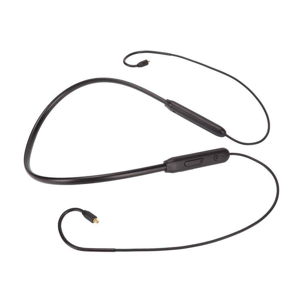 Bluetooth Wireless MMCX Adapter Cable Low Latency Upgraded BT MMCX Adapter Cable with Mic and Controller