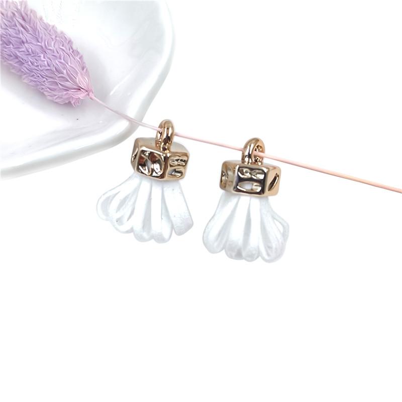 Изготовление подвески ручной работы с кисточками и бахромой 10 шт. Серьги своими руками, ювелирные аксессуары, материалы, сплав 25 мм, корейский бархат