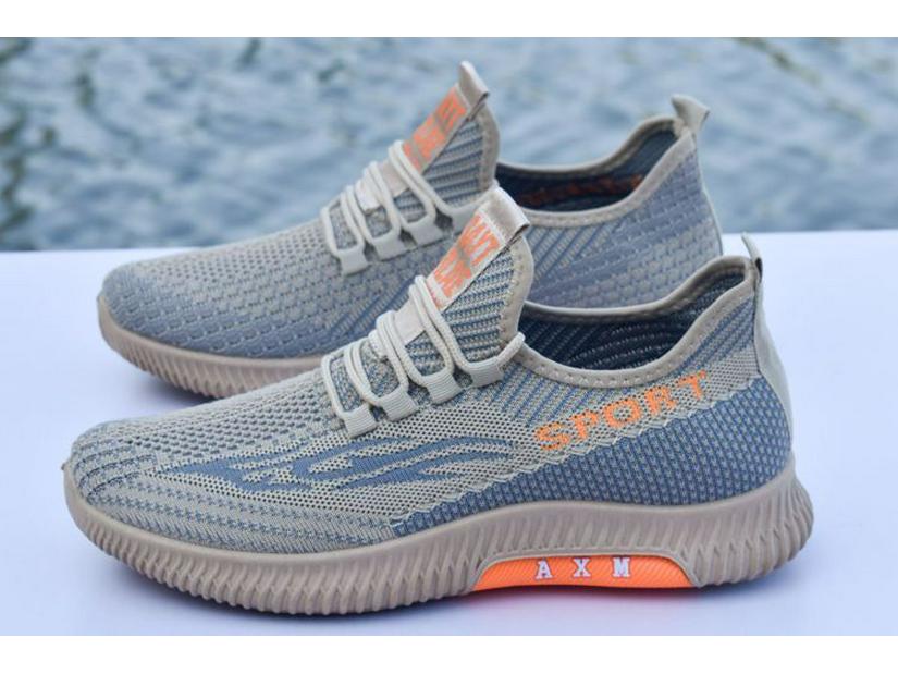 Весенние дышащие мужские прогулочные кроссовки Old Beijing Mesh для людей среднего и пожилого возраста