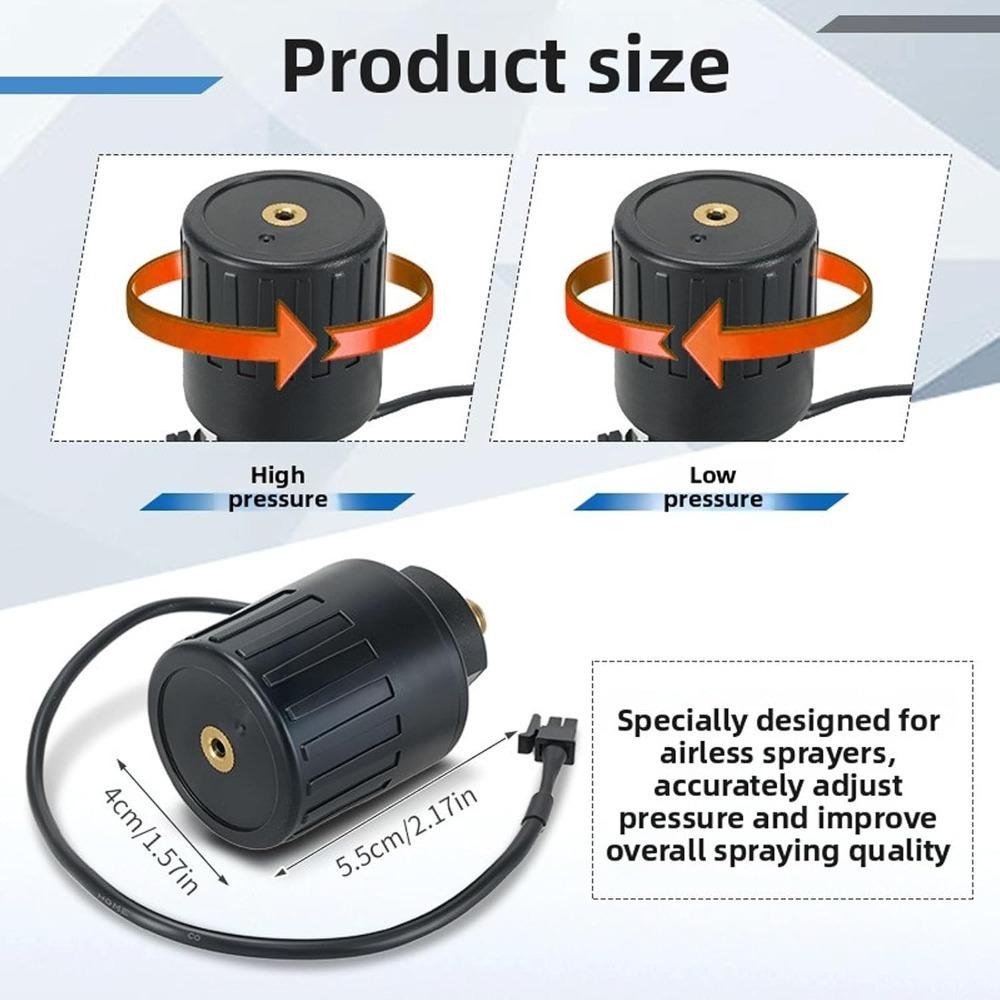Machine Spare Part Control Valve Component Sprayer Control Valve For Airless Paint Sprayers
