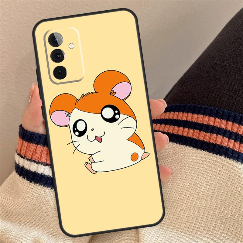 Милый забавный чехол-хомяк для Samsung Galaxy A54 A34 A14 A56 A36 A16 A06 A13 A53 A12 A22 A32 A52 A35 A17 A15 A55