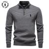 Polo Ralph Lauren 2025 Autumn and Winter Embroidery New Men's Thick Sweater Men's Half Zipper Stand Up Collar Business Casual Sweater