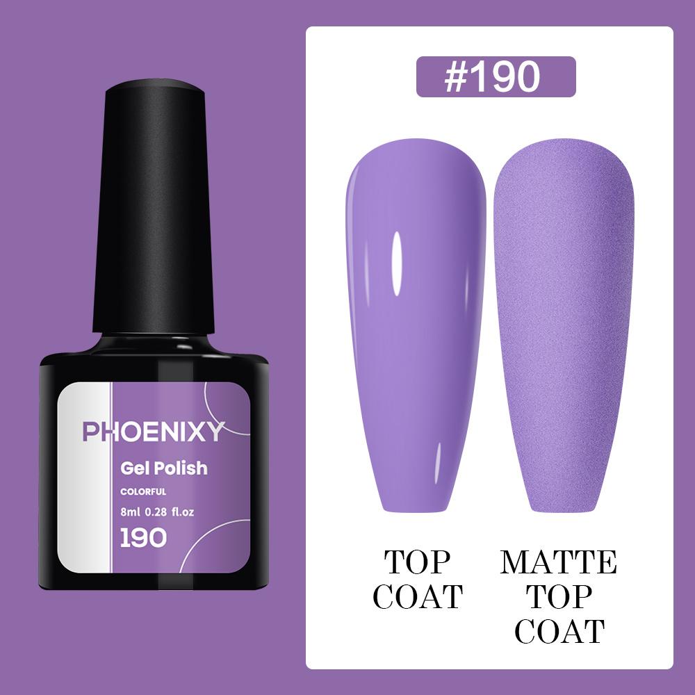 PHOENIXY 8 мл 20 цветов блестящий гель-лак для ногтей красочный гель лазерный блестящий эффект дизайн ногтей DIY лак