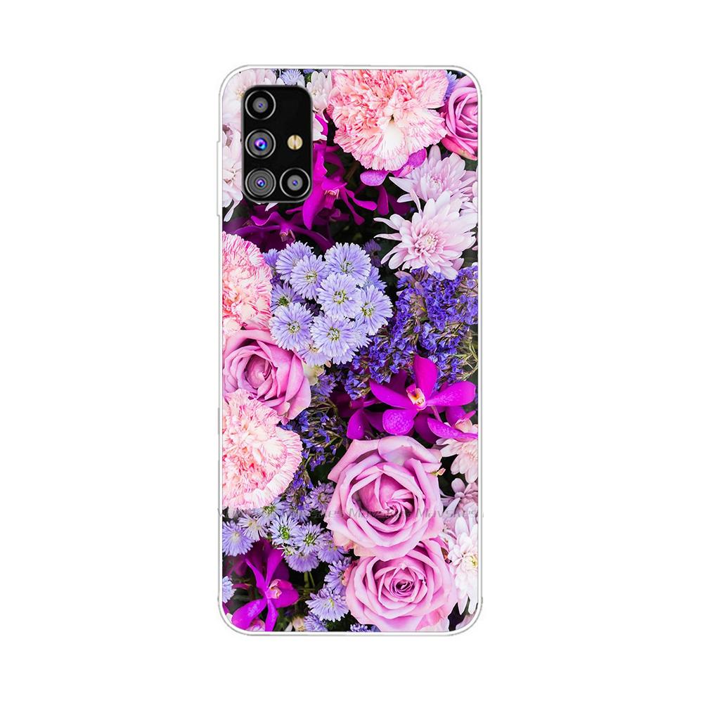 Чехол для Samsung Galaxy M51 SM-M515F Чехол для телефона Креативный Полная защита Задняя крышка из ТПУ Для Samsung M51 M 51 Мягкий силикон Funda