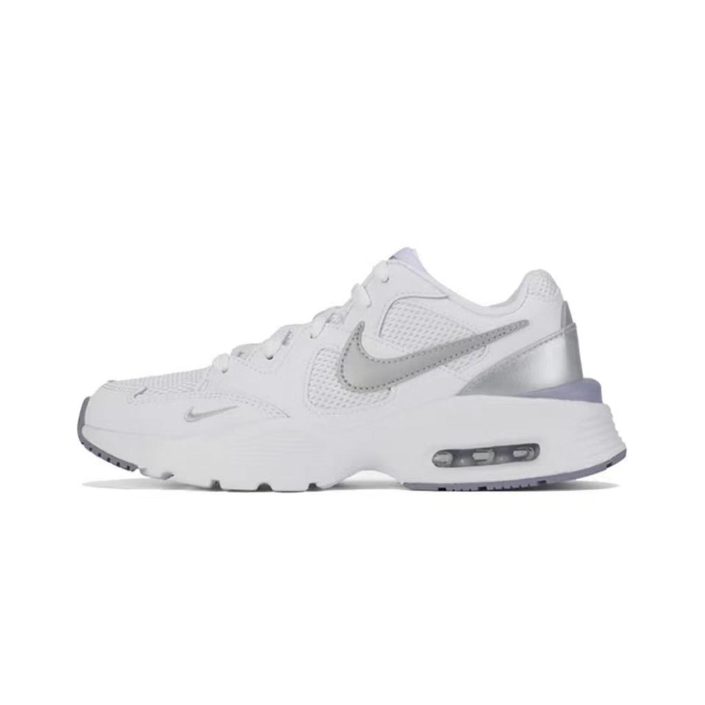 Nike Air Max Fusion Нескользящие Износостойкие Низкие Беговые Кроссовки Женские Розовые Белые CJ1671-105(Команда292- )