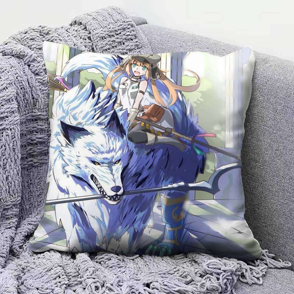 Arthuria Caster Fate Grand Order Game Pillow Covers Home Sofa Cushion Covers and Aecorative Custom