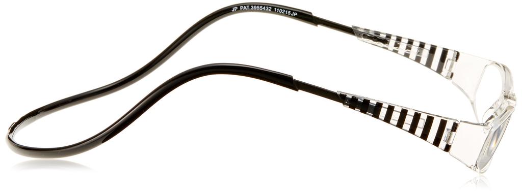 Очки для чтения Readers Click Euro EBC черные прозрачные пресбиопия (Нажмите Читатель)Нажмите и +1.50