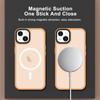 Для iPhone 15 14 13 Mini Магнитный чехол для ощущения кожи Роскошный магнитный адсорбционный чехол для беспроводной зарядки для iPhone 13 12 Pro Max