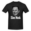 Piece Fan Art Smile Novelty Cotton TShirt Musks Tech Billionaires Tees Tops For Unisex
