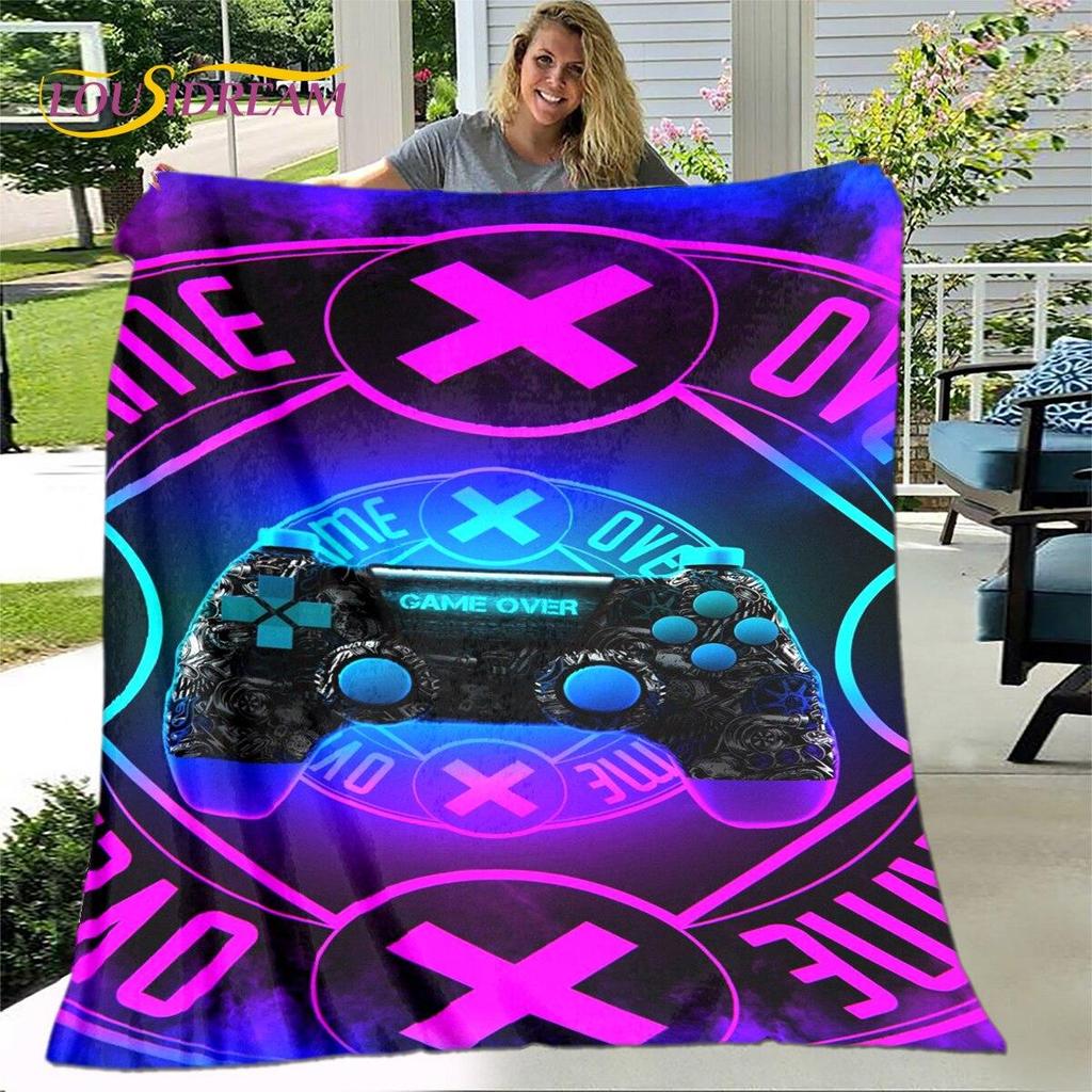 Одеяло с рисунком из мультфильма «С Рождеством и Новым годом», фланелевое одеяло, мягкое теплое одеяло для гостиной, спальни, кровати, дивана, подарок