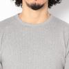 Long T Daily Crew Neck Rib TEE DAILY RIB CREWNECK TEE 6153481 [Avirex] (Antibacterial) (Odor Resistant) Men's