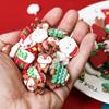 10/20 шт. милые мини рождественские плоские смоляные кабошоны скрапбукинг DIY ювелирные изделия ремесло украшения аксессуары рождественские подарки орнамент