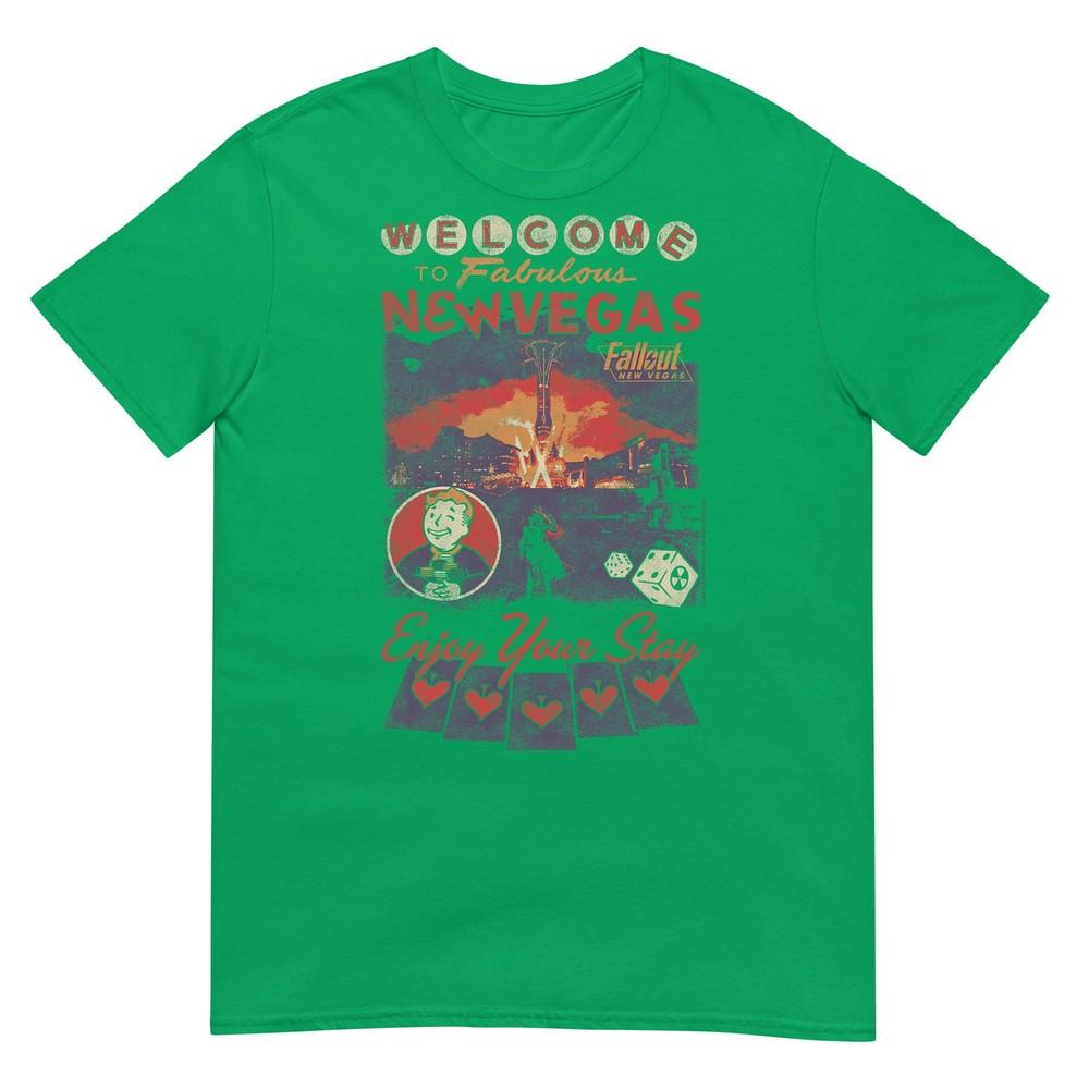 Fallout Welcome To Fabulous New Vegas Vintage Video Game Tshirt